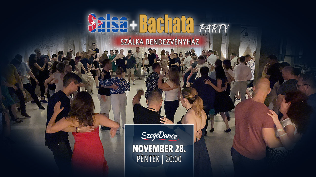 Salsa és Bachata buli a Szálkában