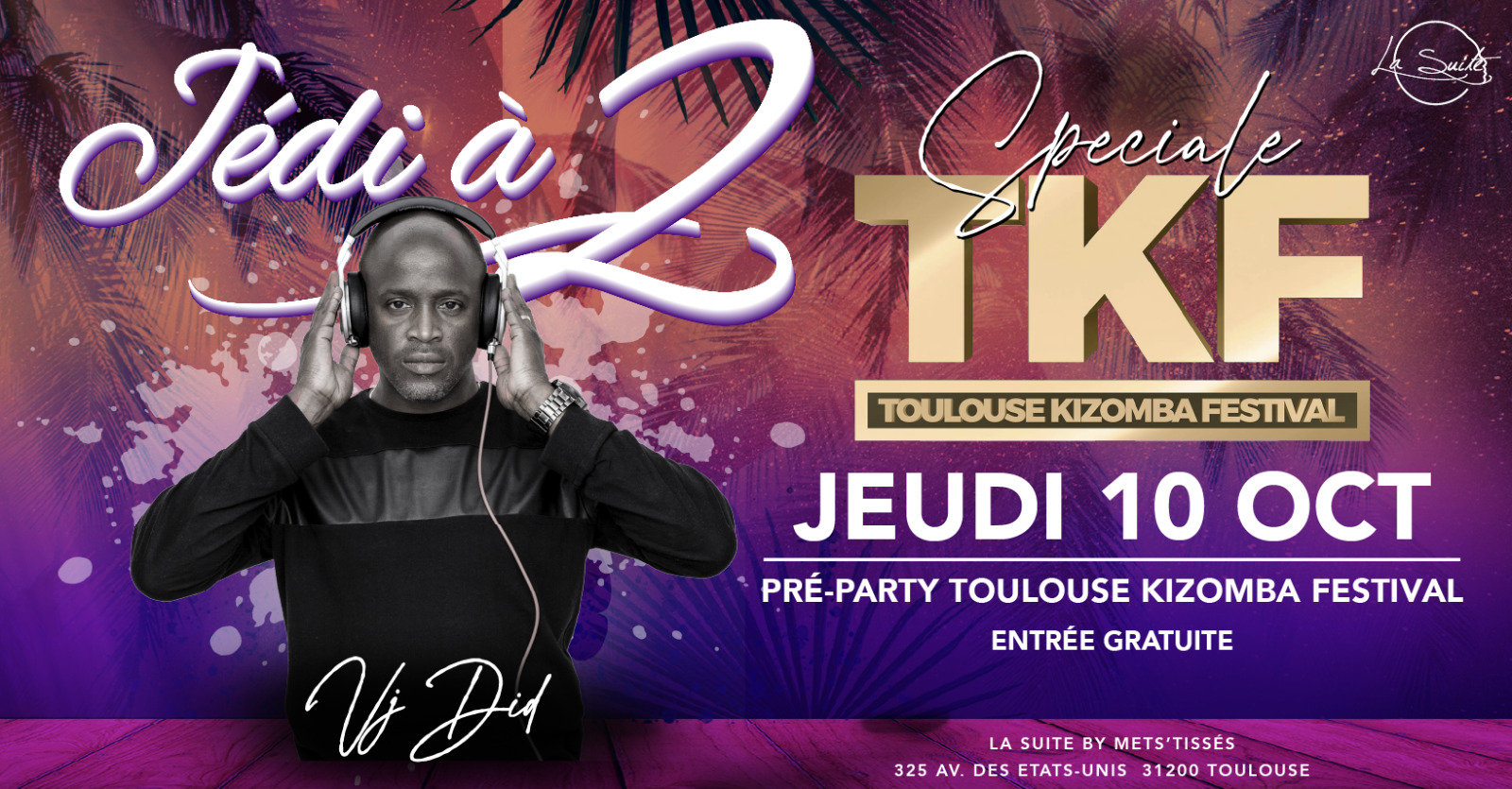 Jedi à 2 x TKF - PRE PARTY