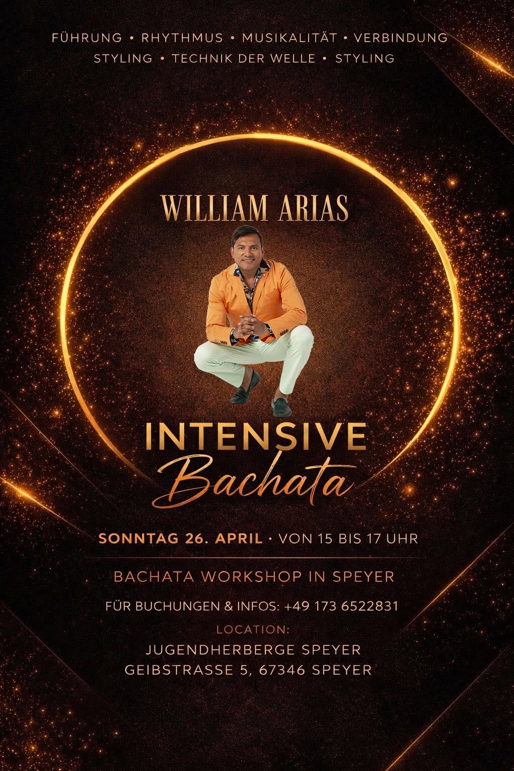 ⭐️ Intensive Bachata Fusion Workshop ⭐️ 26. April 2026 ⭐️