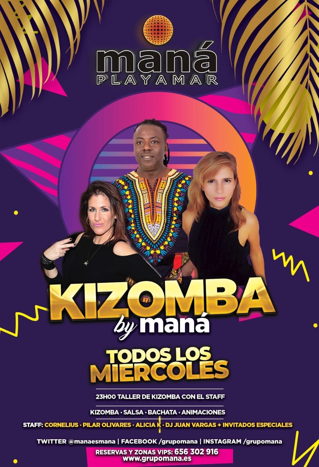 Kizomba by Maná, miércoles 26 junio