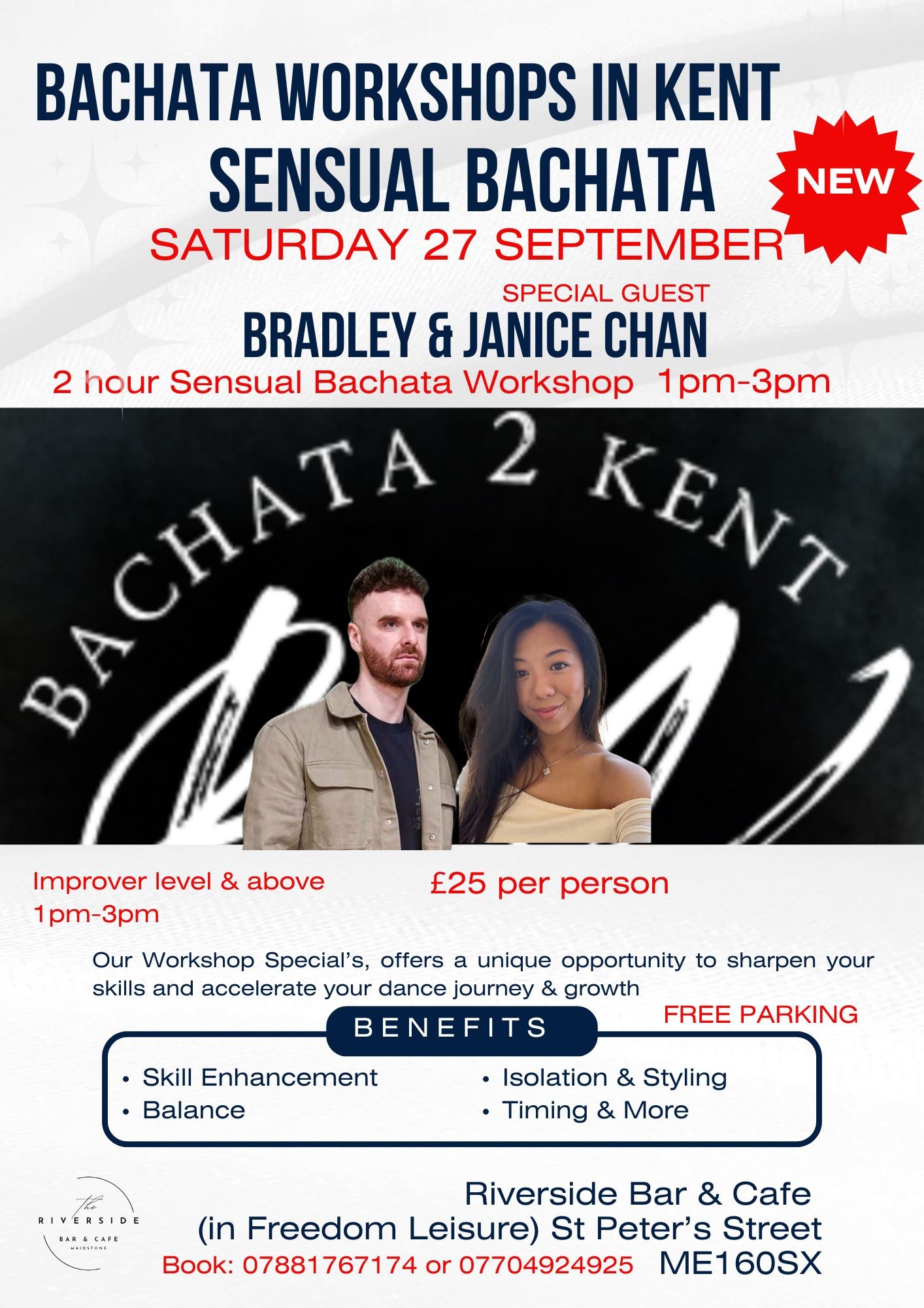 Sensual Bachata Body movement and fundamentals workshop