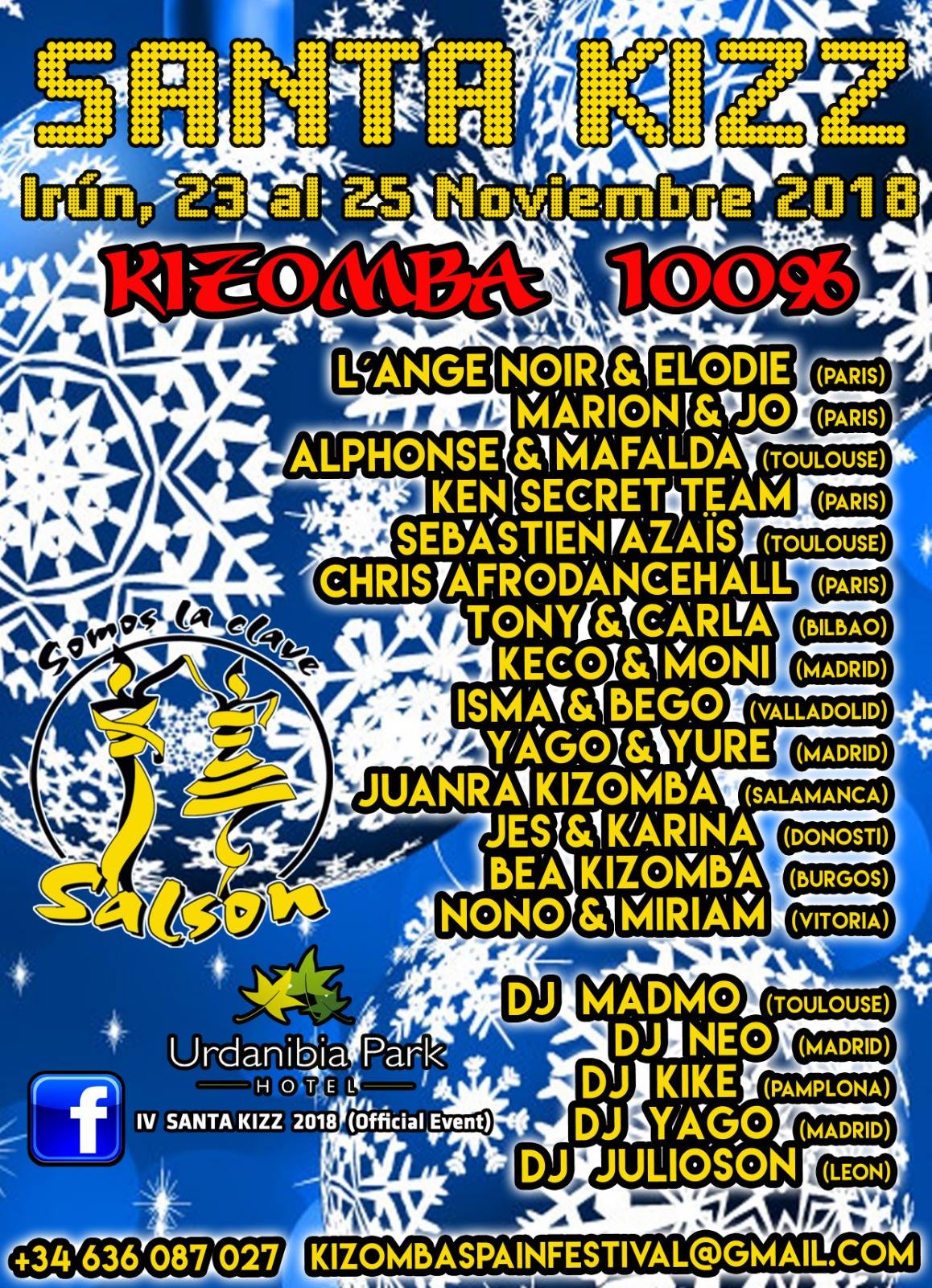 Santa Kizz 2018 (Evento oficial)