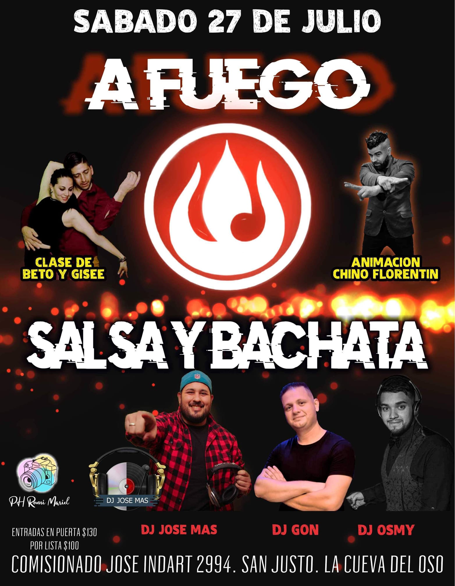 SABADO 27 AFUEGO SYB.
