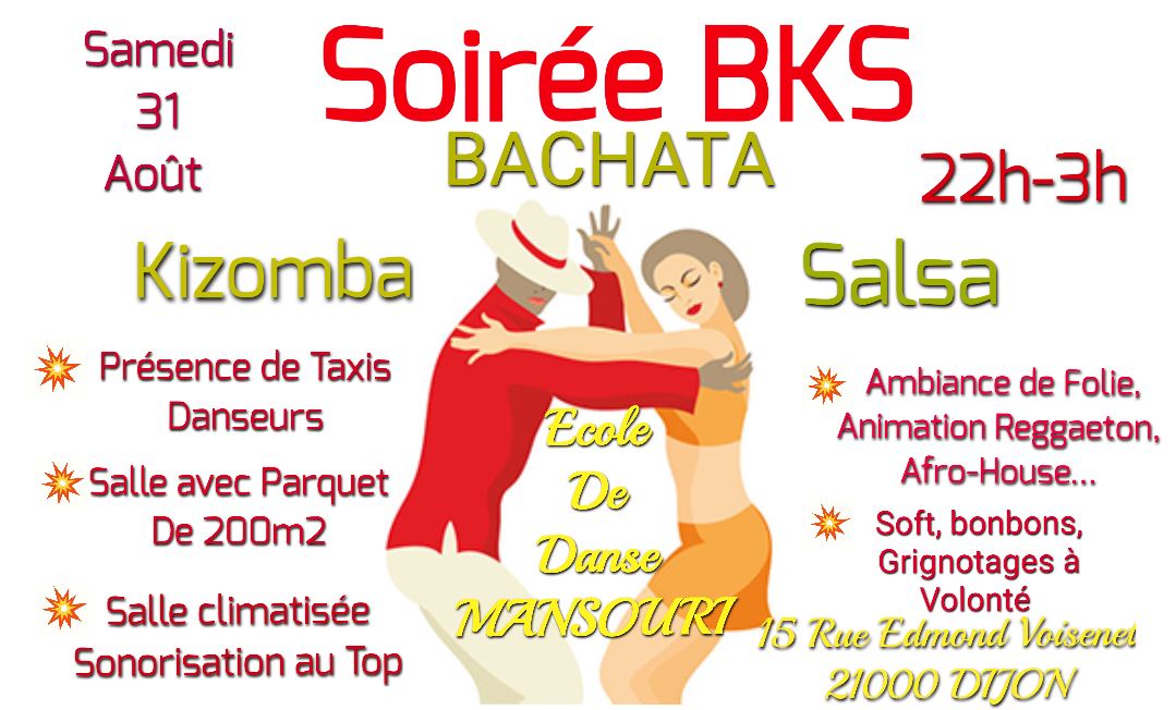 Soirée BKs "End off Hollydays" !