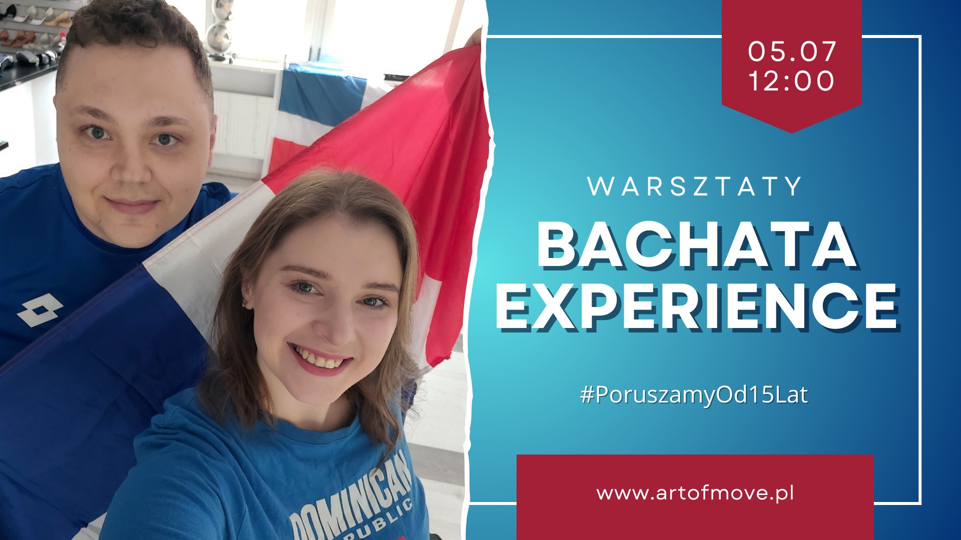 BACHATA EXPERIENCE: Od Korzeni po Zmysłowość warsztaty 05.07 Art of Move