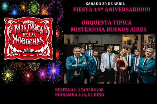 Fiestón Aniversario: Orquesta Misteriosa Buenos Aires