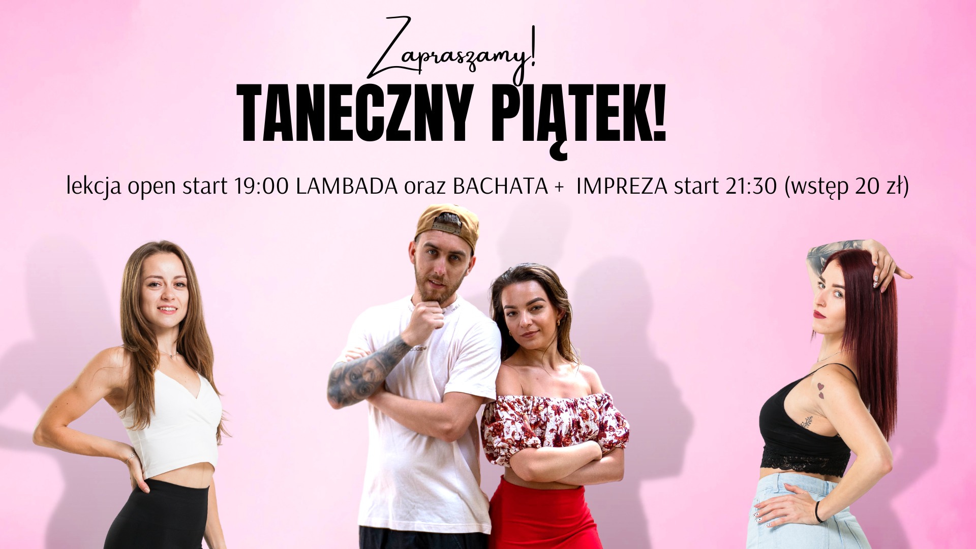Lekcje open + impreza w piątek!