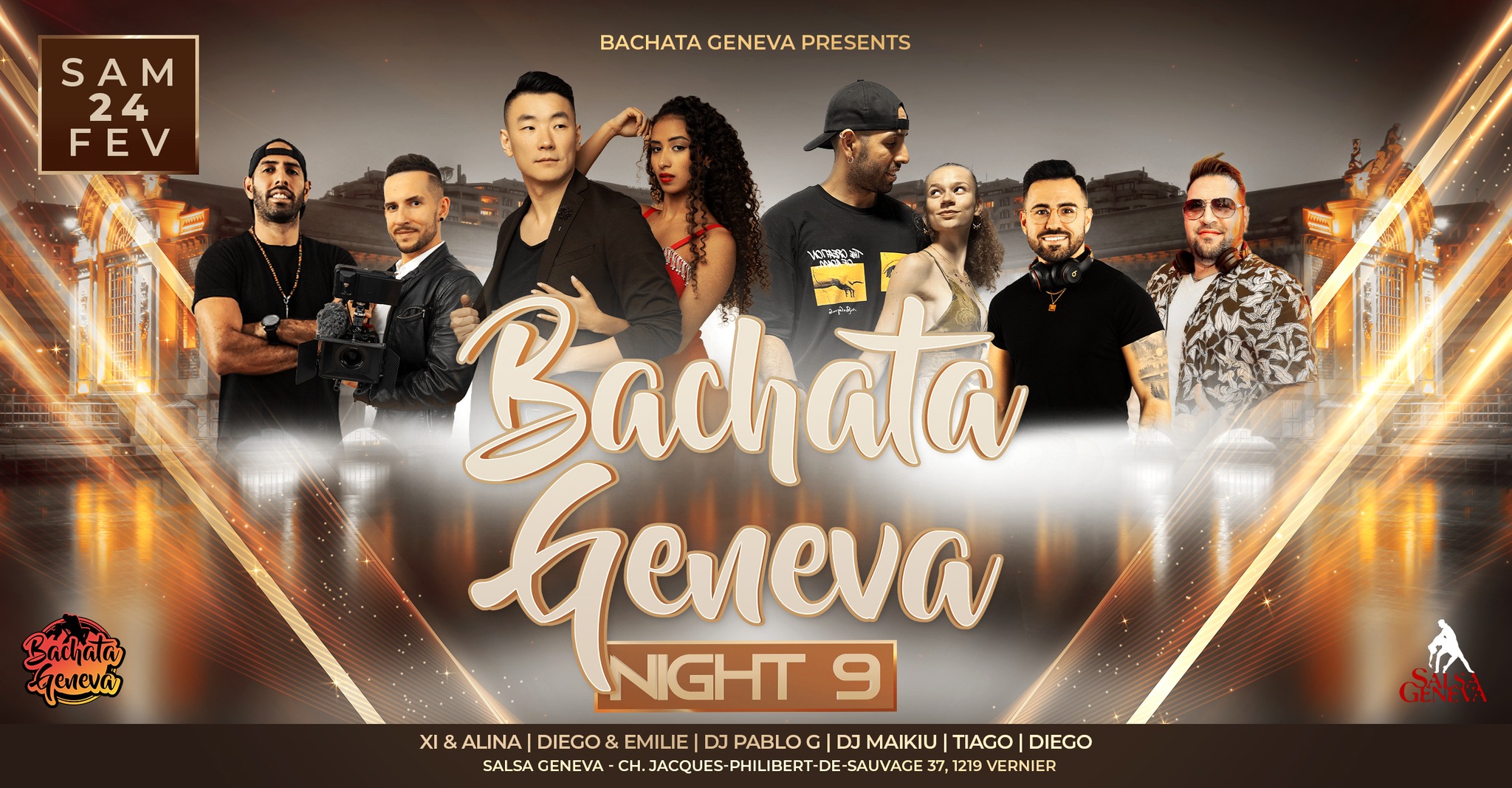 Bachata Geneva Night #9 - Xi & Alina