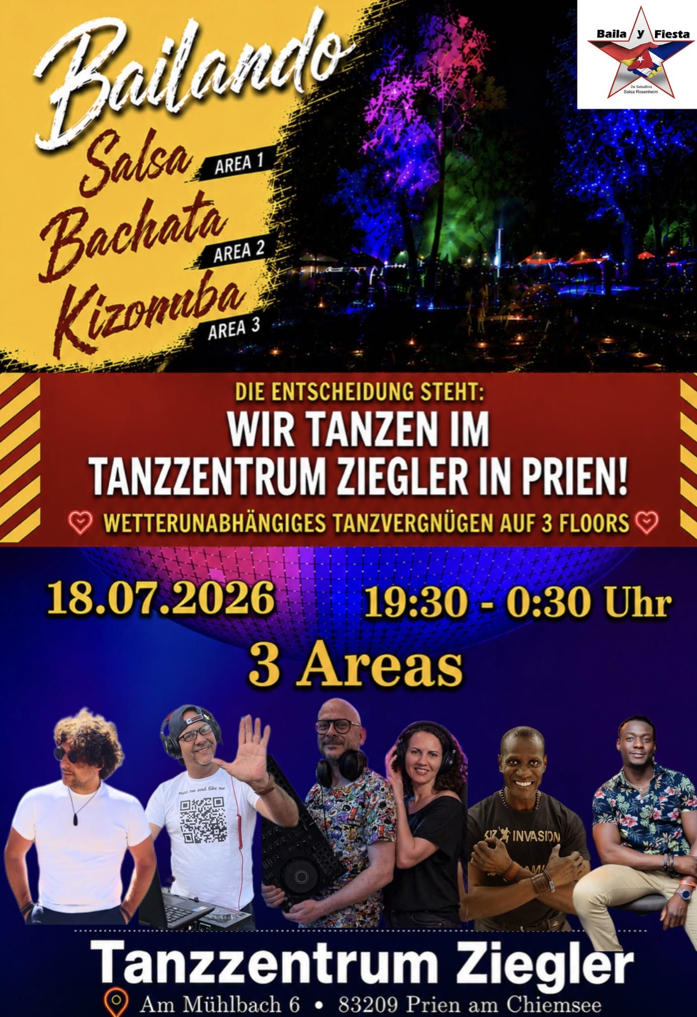 Bailando Salsa Bachata Kizomba Chiemsee Edition