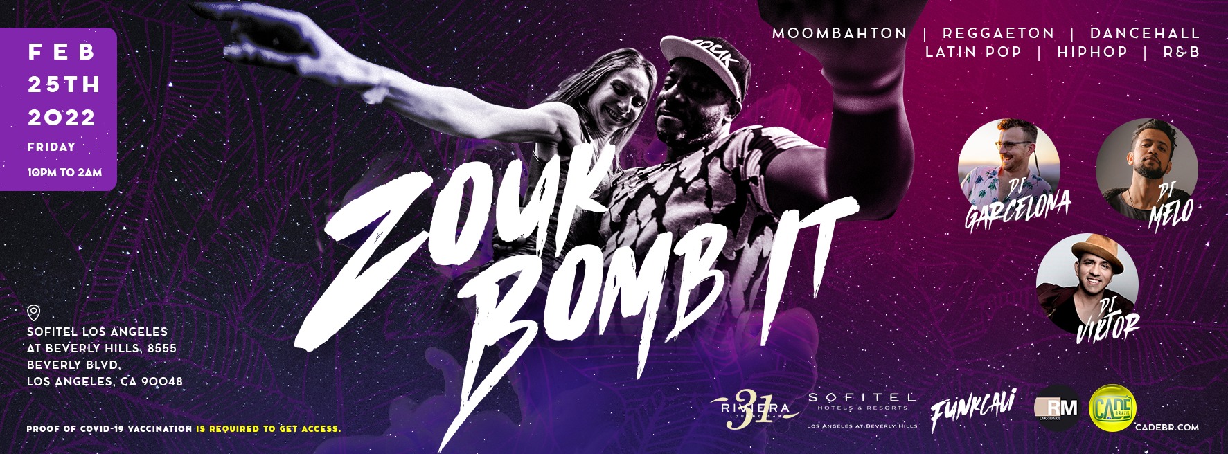 Zouk Bomb - Beverly Hills @ FunkCali