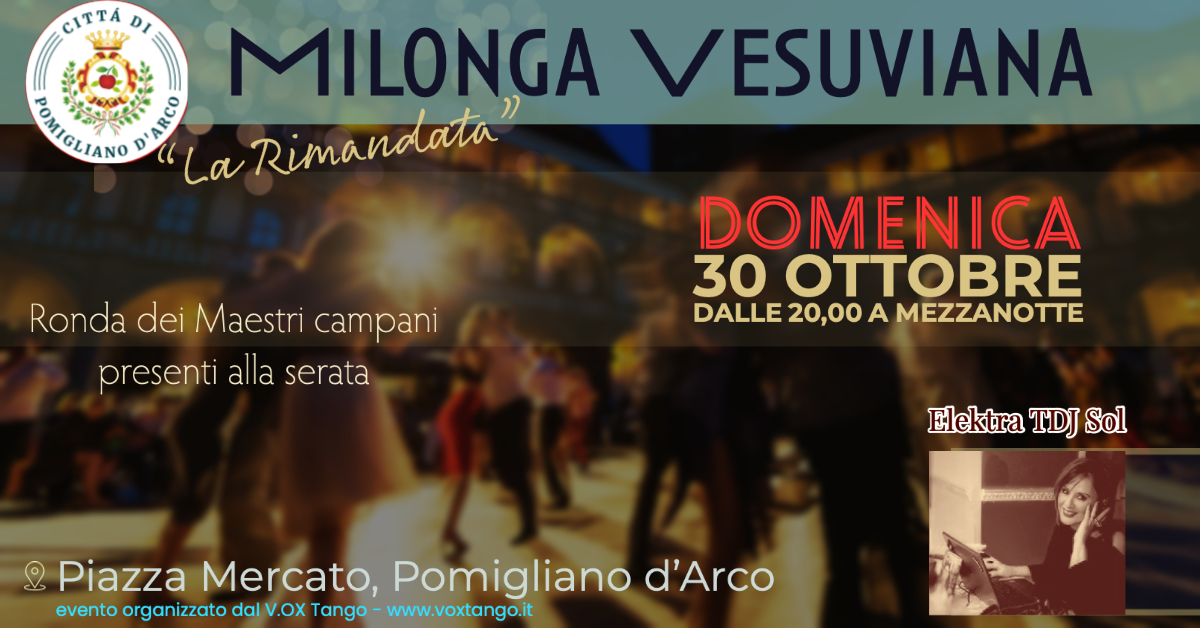 Milonga Vesuviana - unico appuntamento