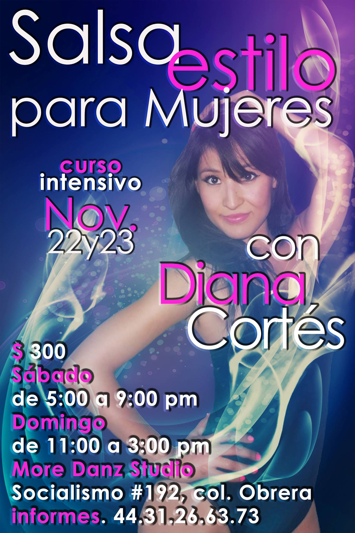 Taller intensivo de Salsa Estilo para mujeres