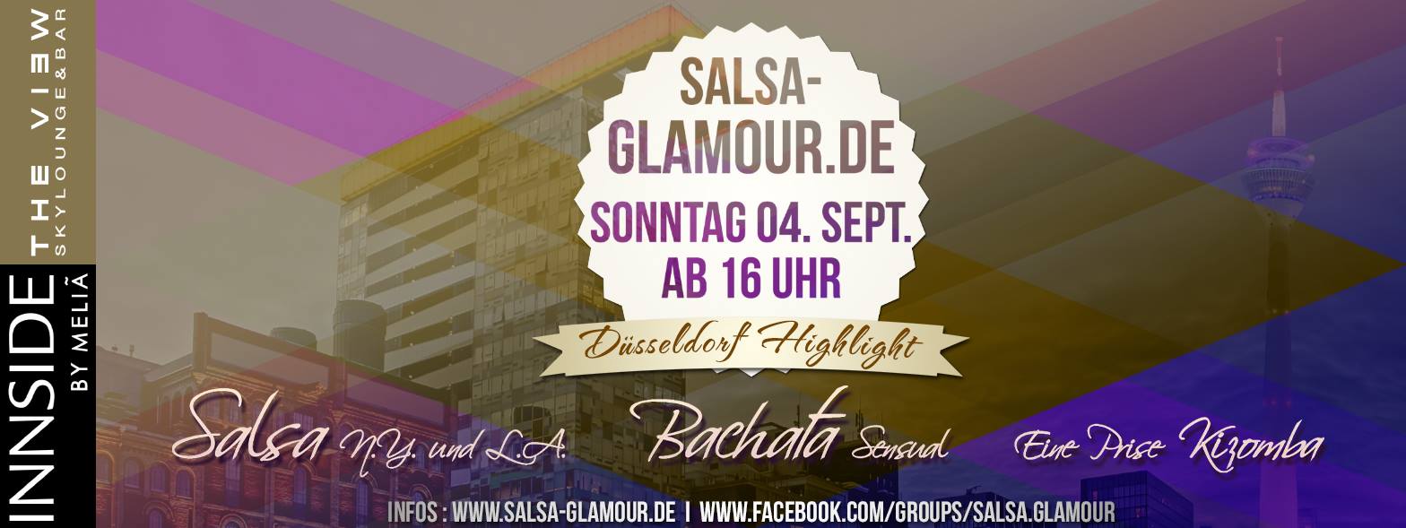 Salsa Glamour - Skylounge Innside Hotel Düsseldorf Hafen - 04. Sept
