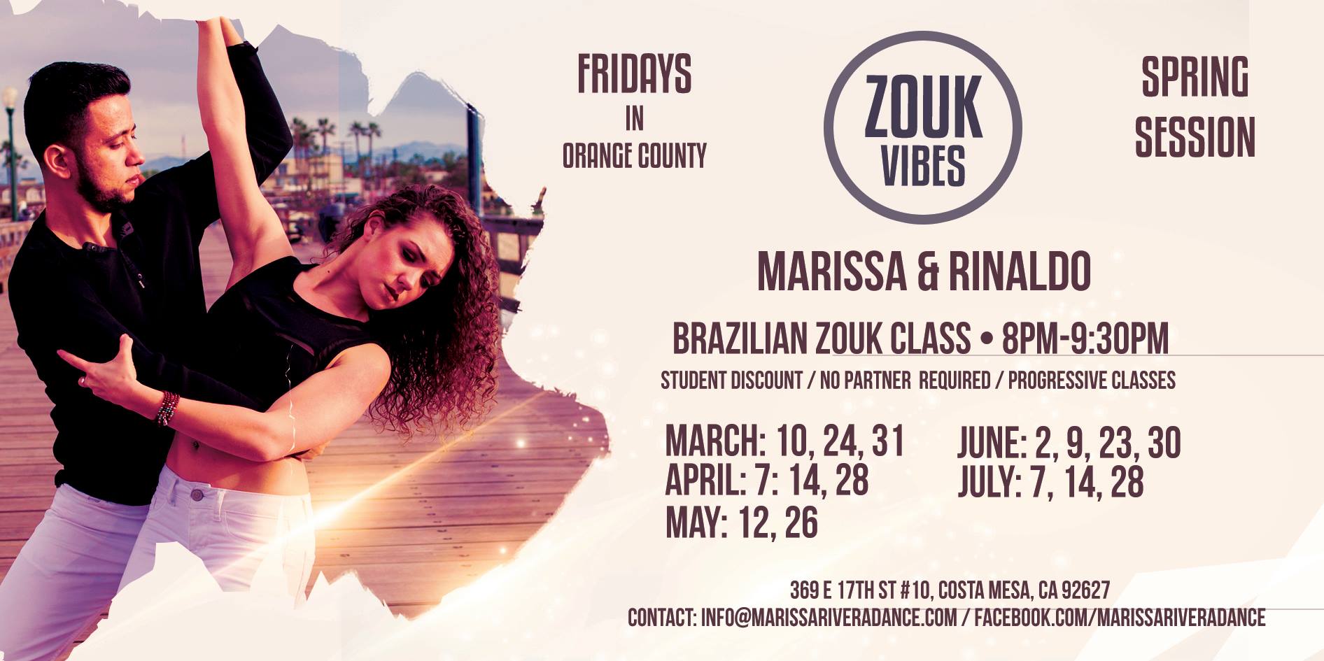 Zouk Vibes Brazilian Zouk Lesson