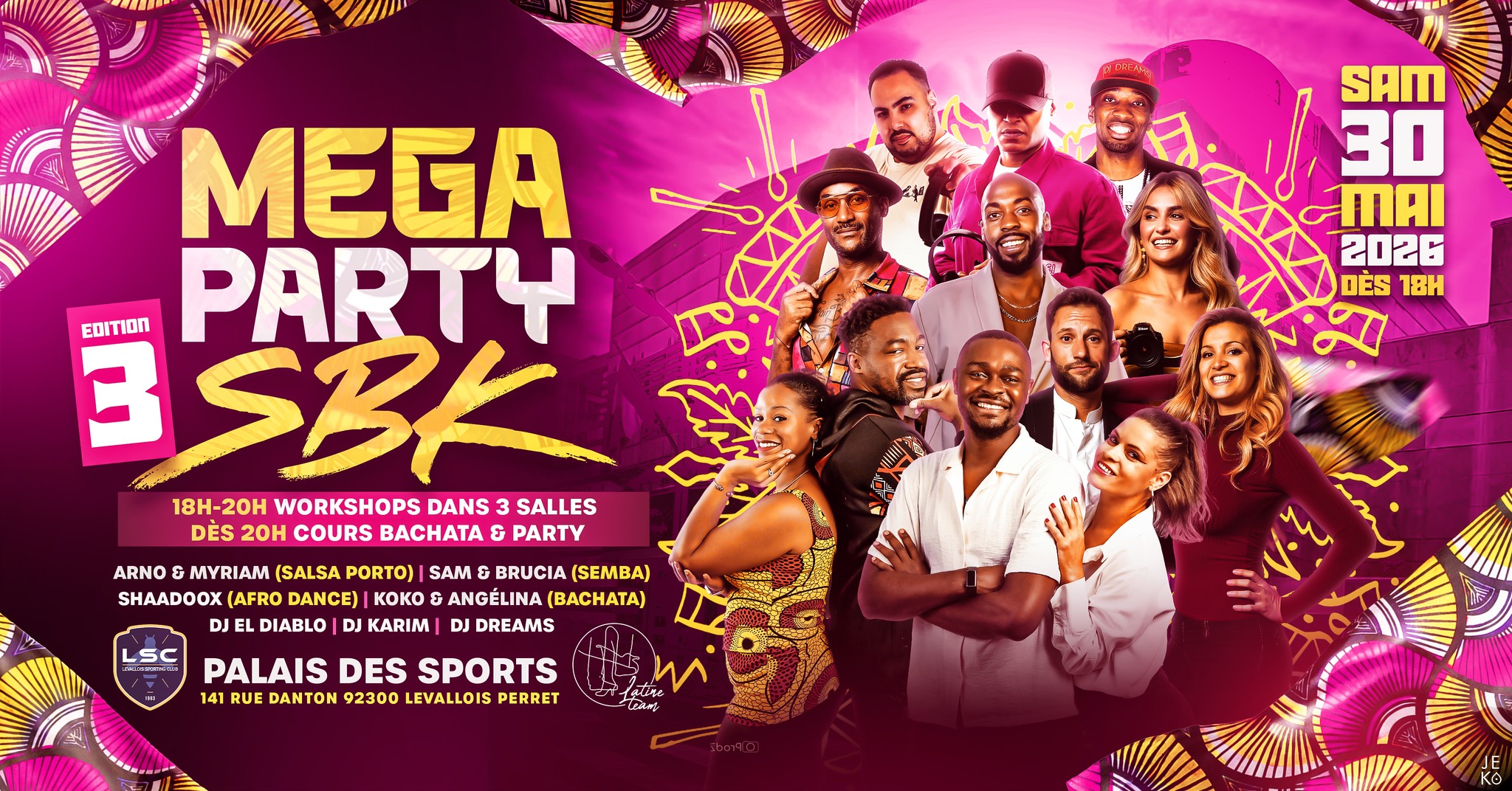MéGA PARTY SBK 3è édition - by LSC Danses & Latine Team