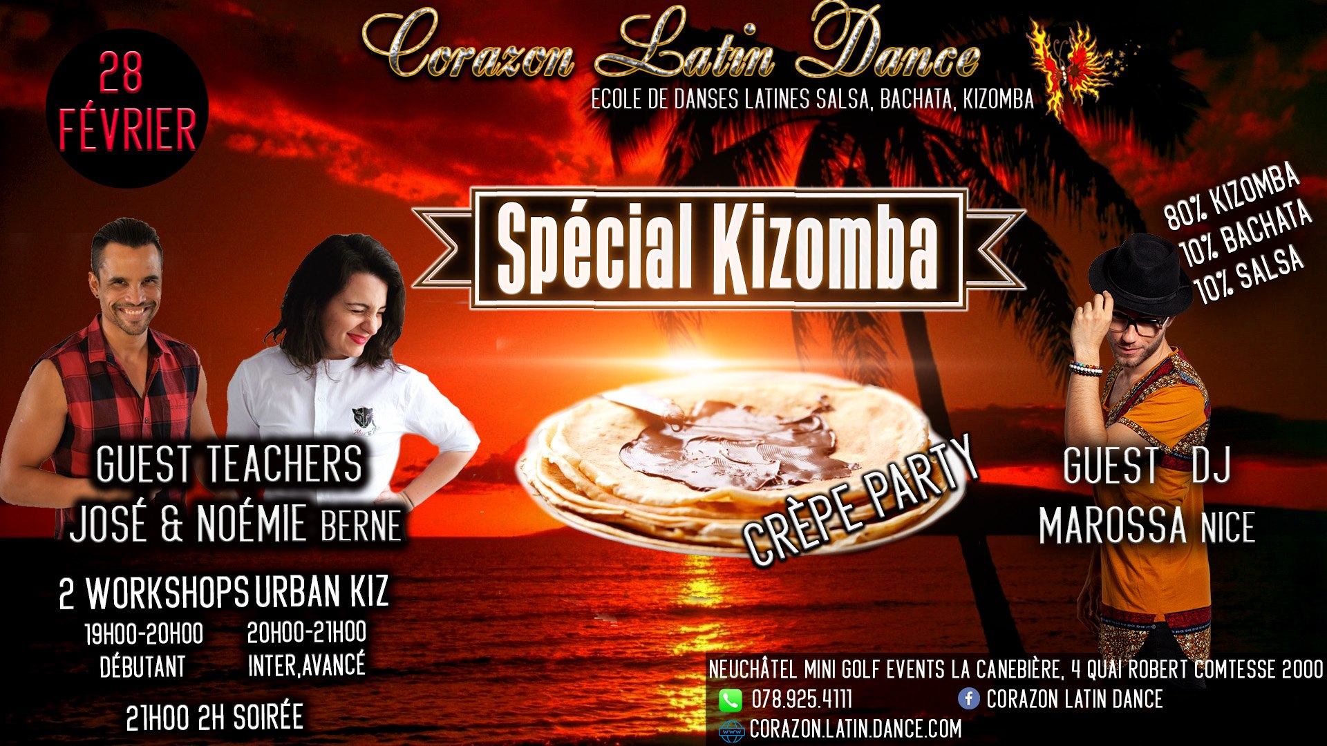 Soirée kiz crèpes