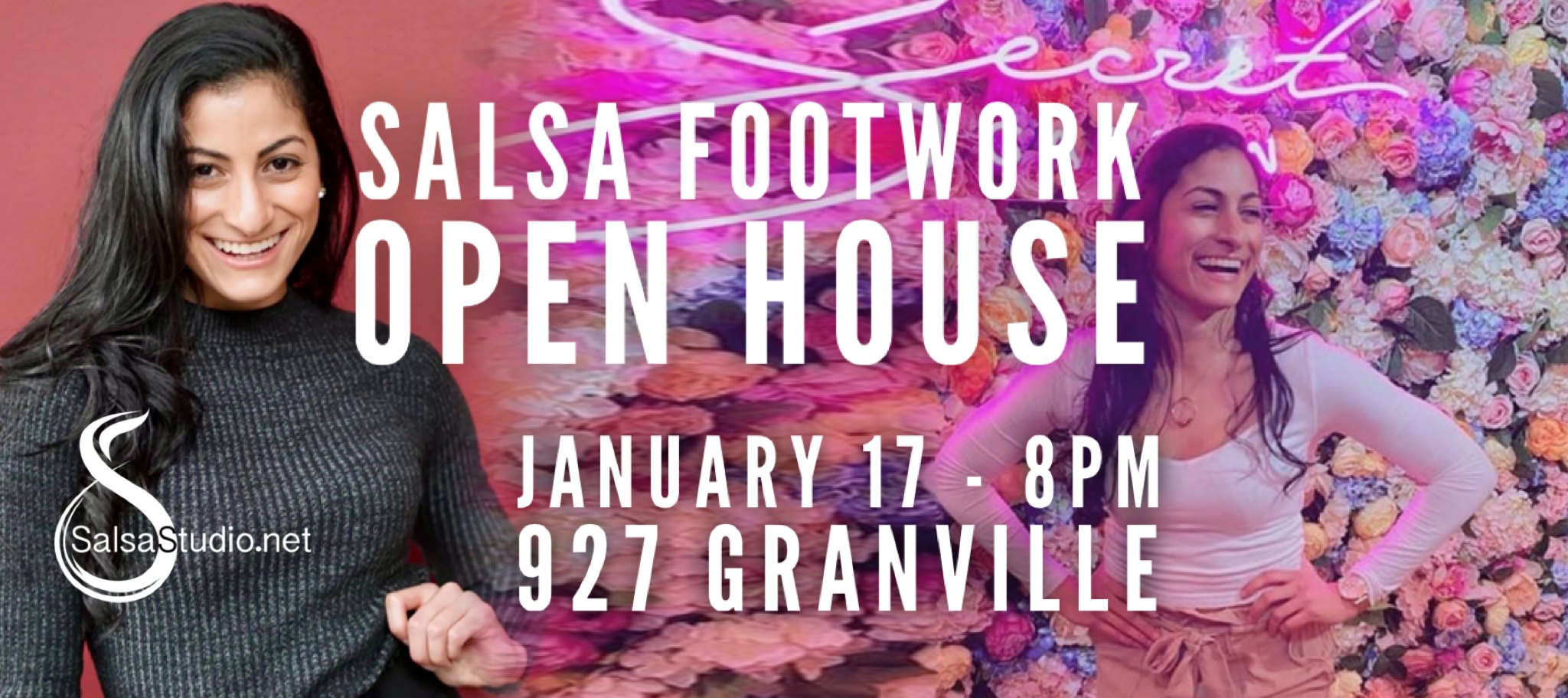 Salsa Footwork Open House. Free!!!! Friday January 17