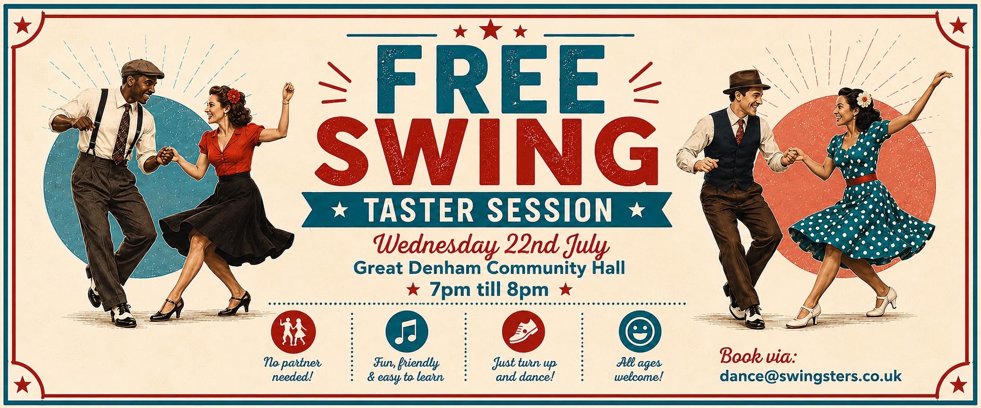 FREE - Swing Jive Taster Session