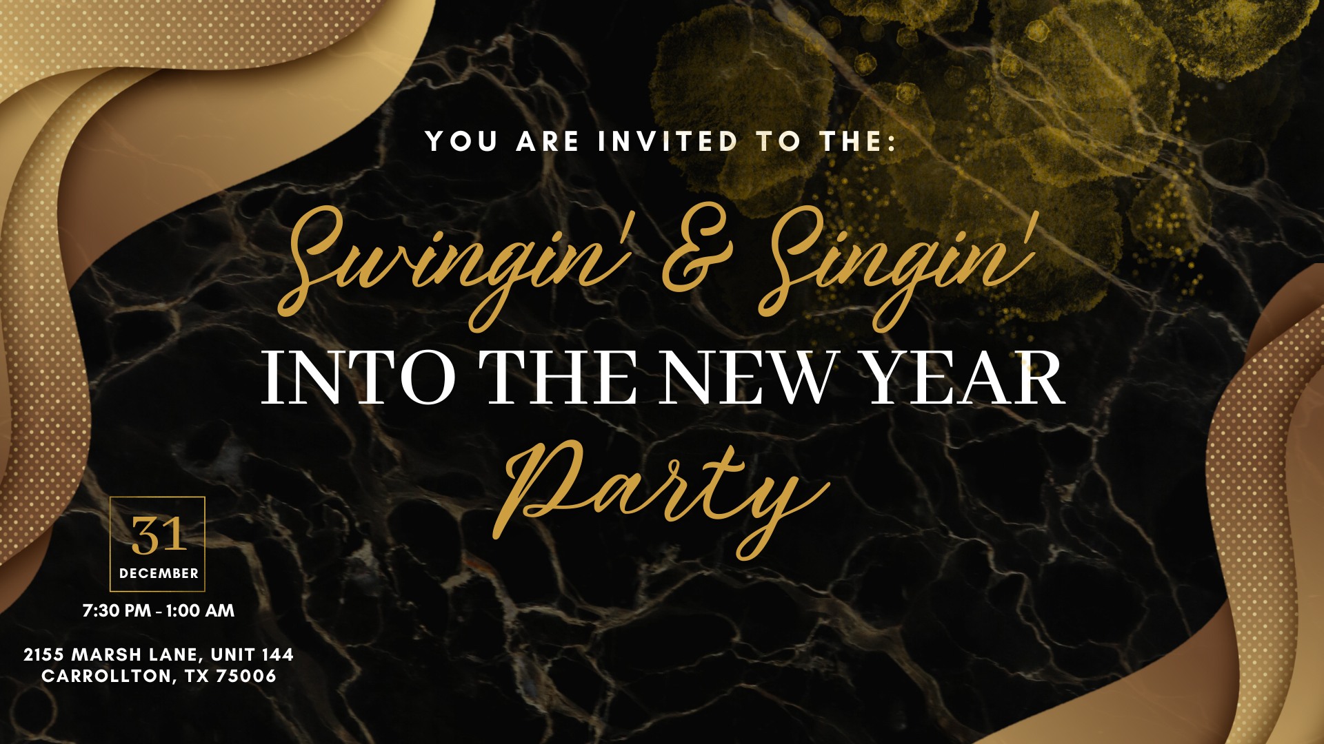 Swingin' & Singin' Into the New Year