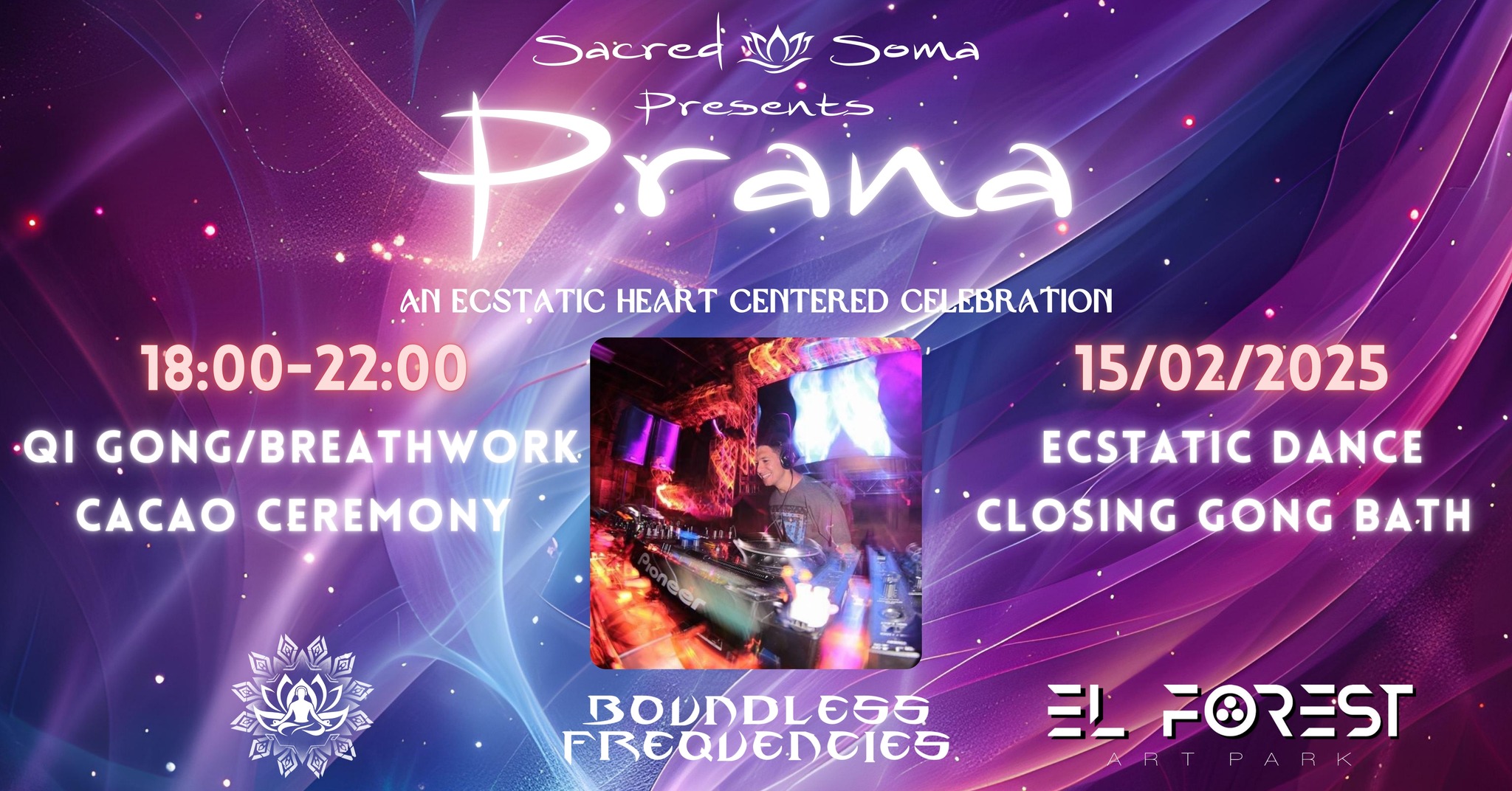 Prana- Ecstatic Dance, Qigong & Cacao Ceremony