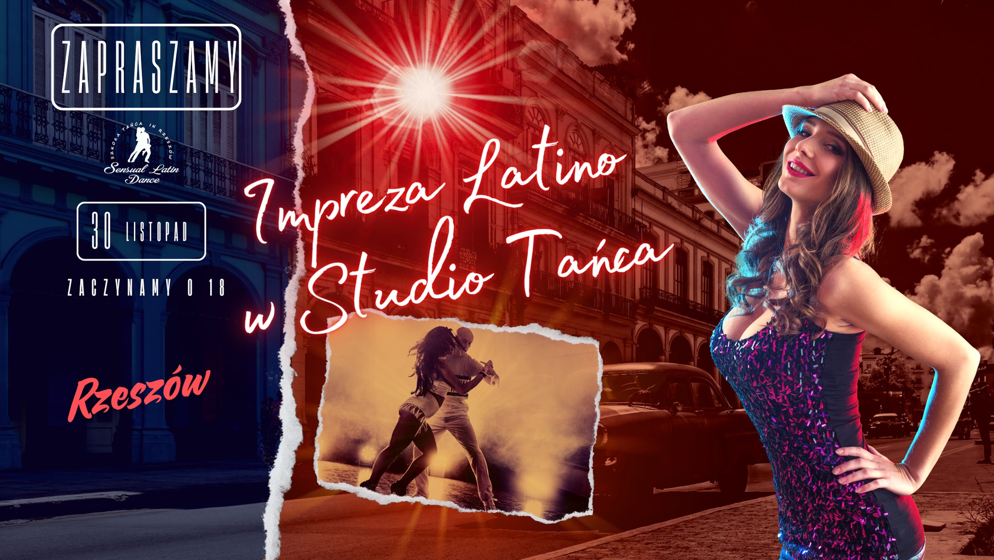 Impreza Latino w Sensual Latin Dance Studio