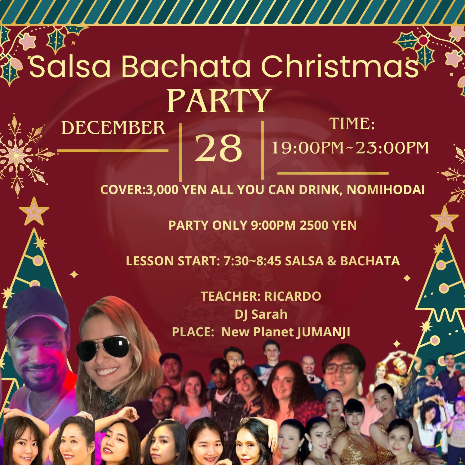 Salsa Bachata Christmas Party