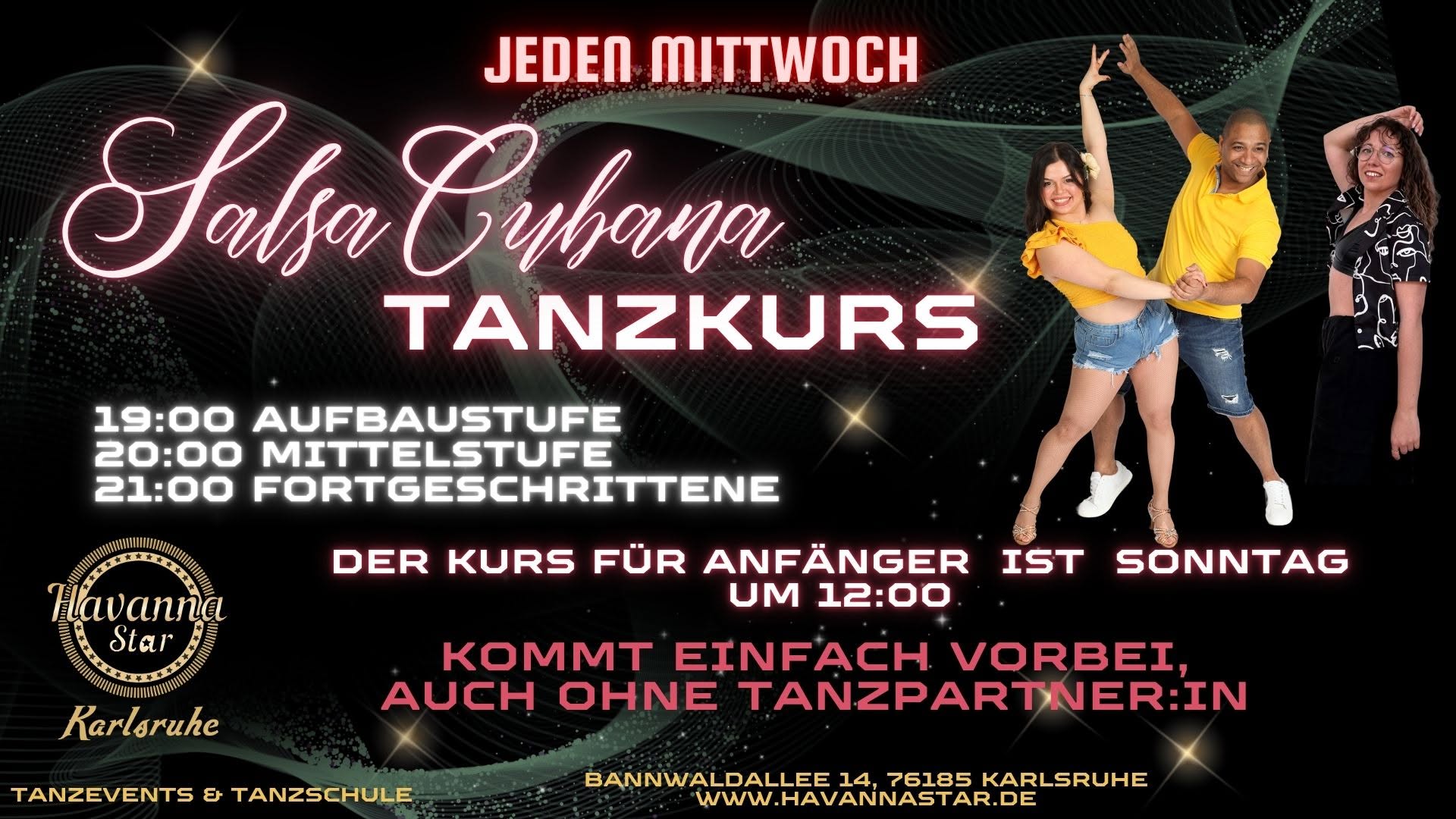 Salsa Cubana Tanzkurs*Anmeldung vor Ort auch ohne Tanzpartner