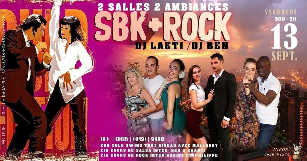 Soirée SBK Rock au Barrio Latino - 2 salles 2 ambiances Vendredi 13 septembre !