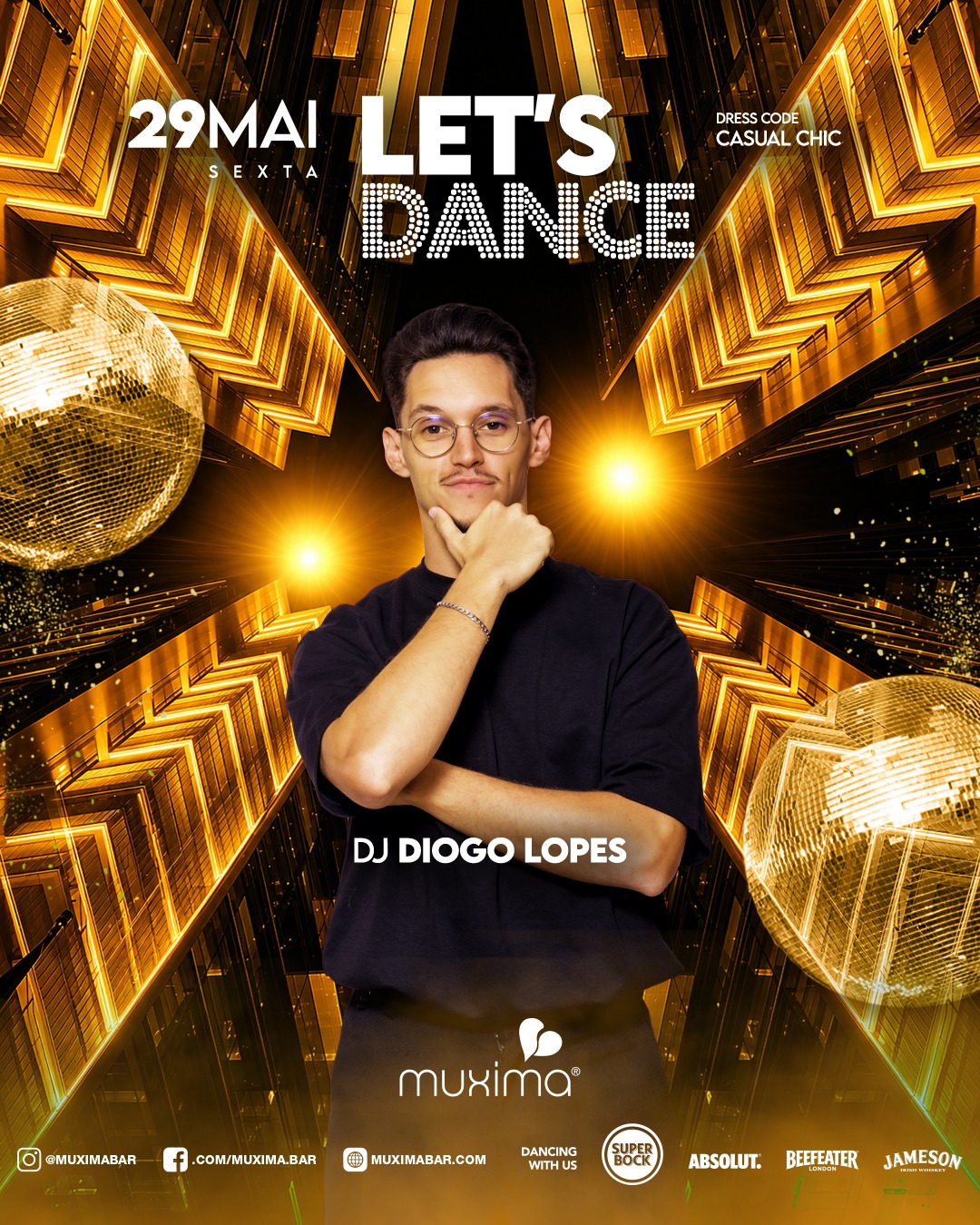 SEXTA · 29 MAIO ► LET’S DANCE Night