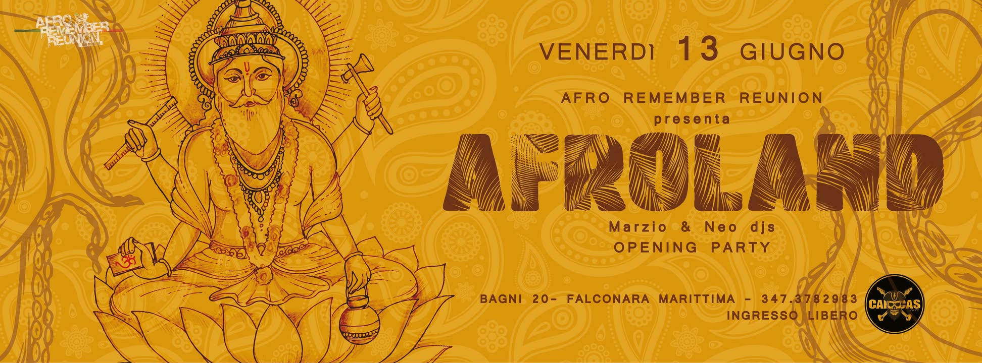 AFROLAND 13 06 @ CARACAS CAFÉ - FALCONARA