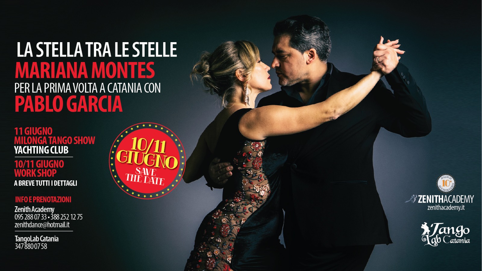Gran Gala' di Tango Argentino con Mariana Montes e Pablo Garcia