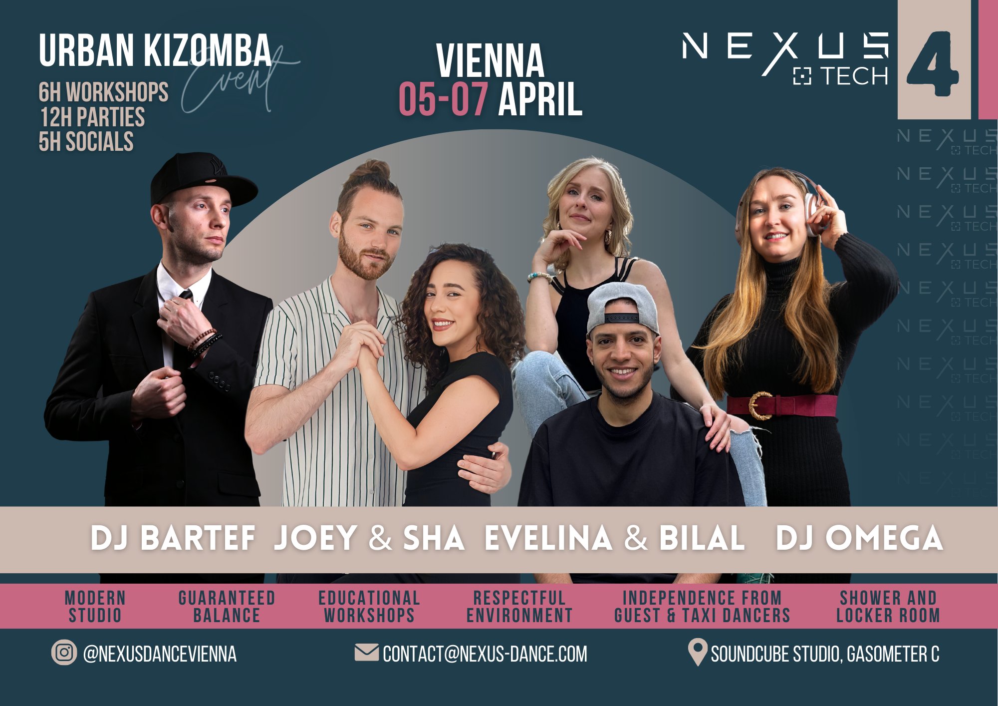 NEXUS:tech 4 - Urban Kizomba Event Vienna