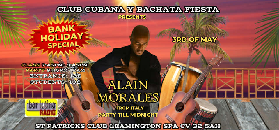 CLUB CUBANA FIESTA WITH ALAIN MORALES FROM ITALY