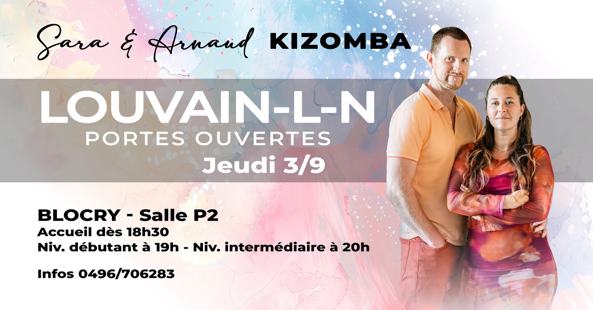 Portes Ouvertes à LLN - Cours d'Urban Kiz