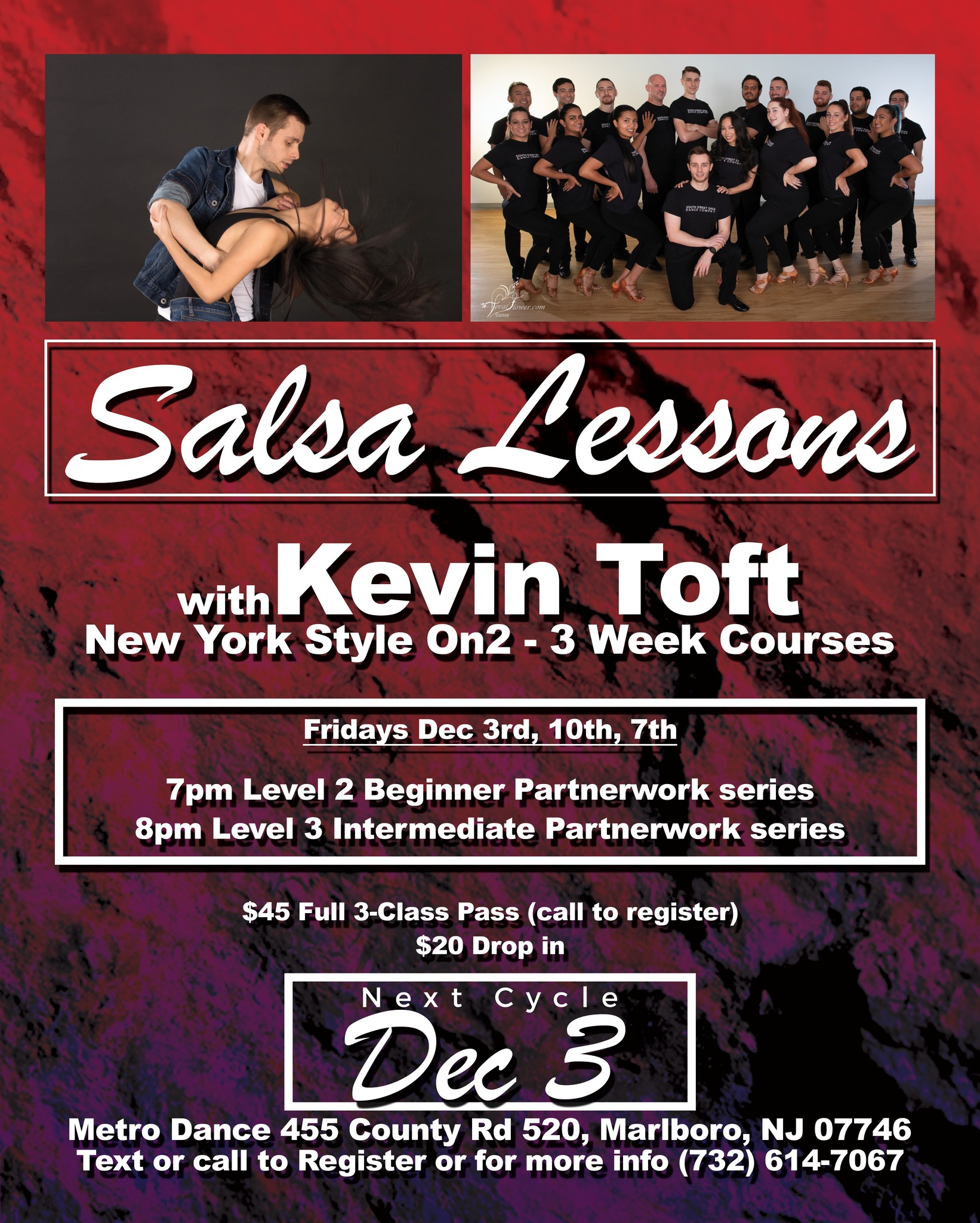 South Street Salsa Salsa level 2 and 3 Partnerwork Series