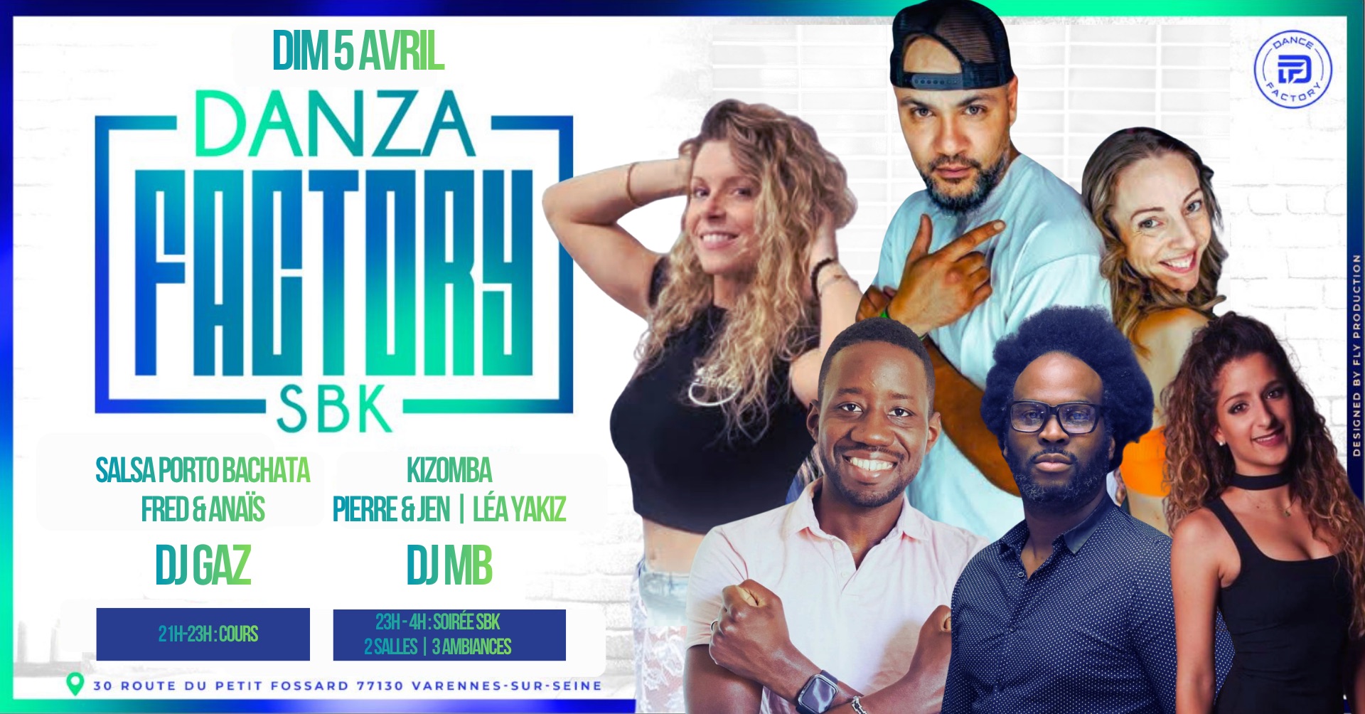 Soirée SBK - Danza Factory - DIM 5 AVRIL
