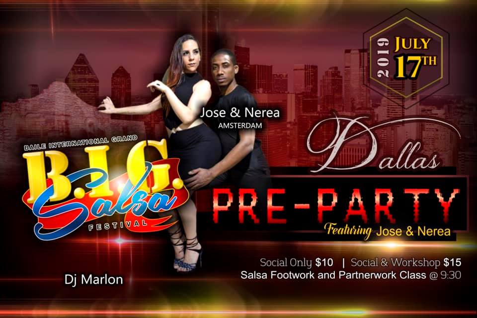 BIG Salsa Fest PRE PARTY Dallas