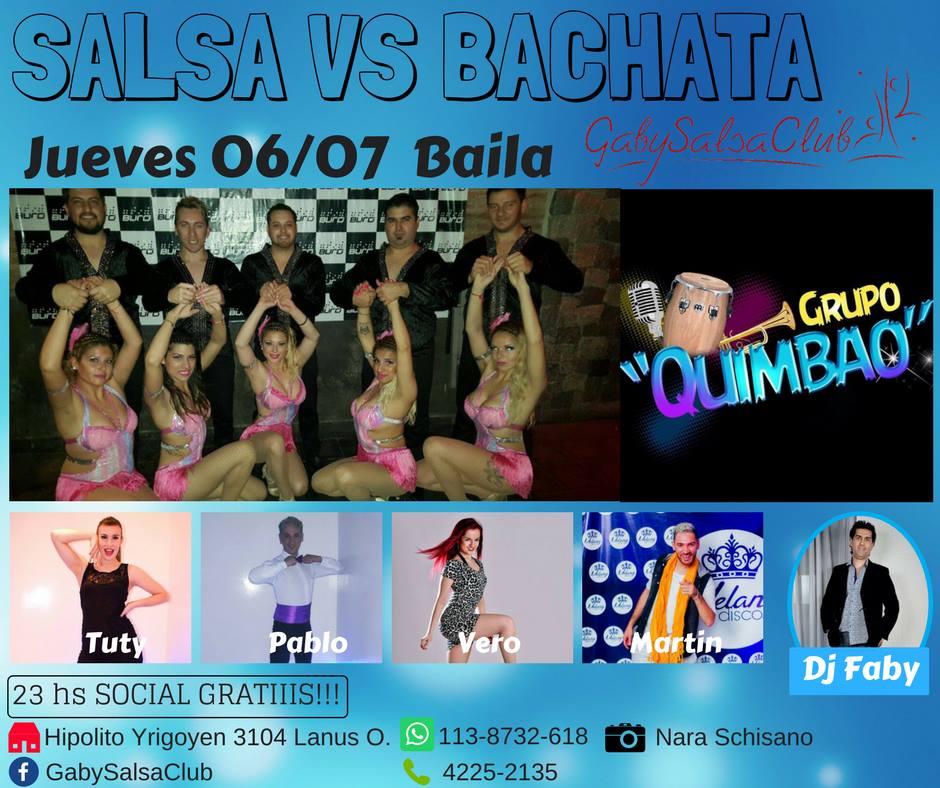 Jueves de Salsa vs Bachata