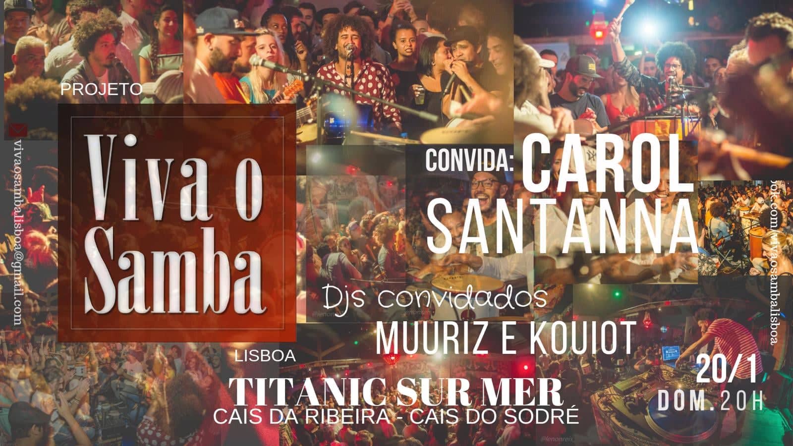 Viva o Samba convida- Carol Santanna