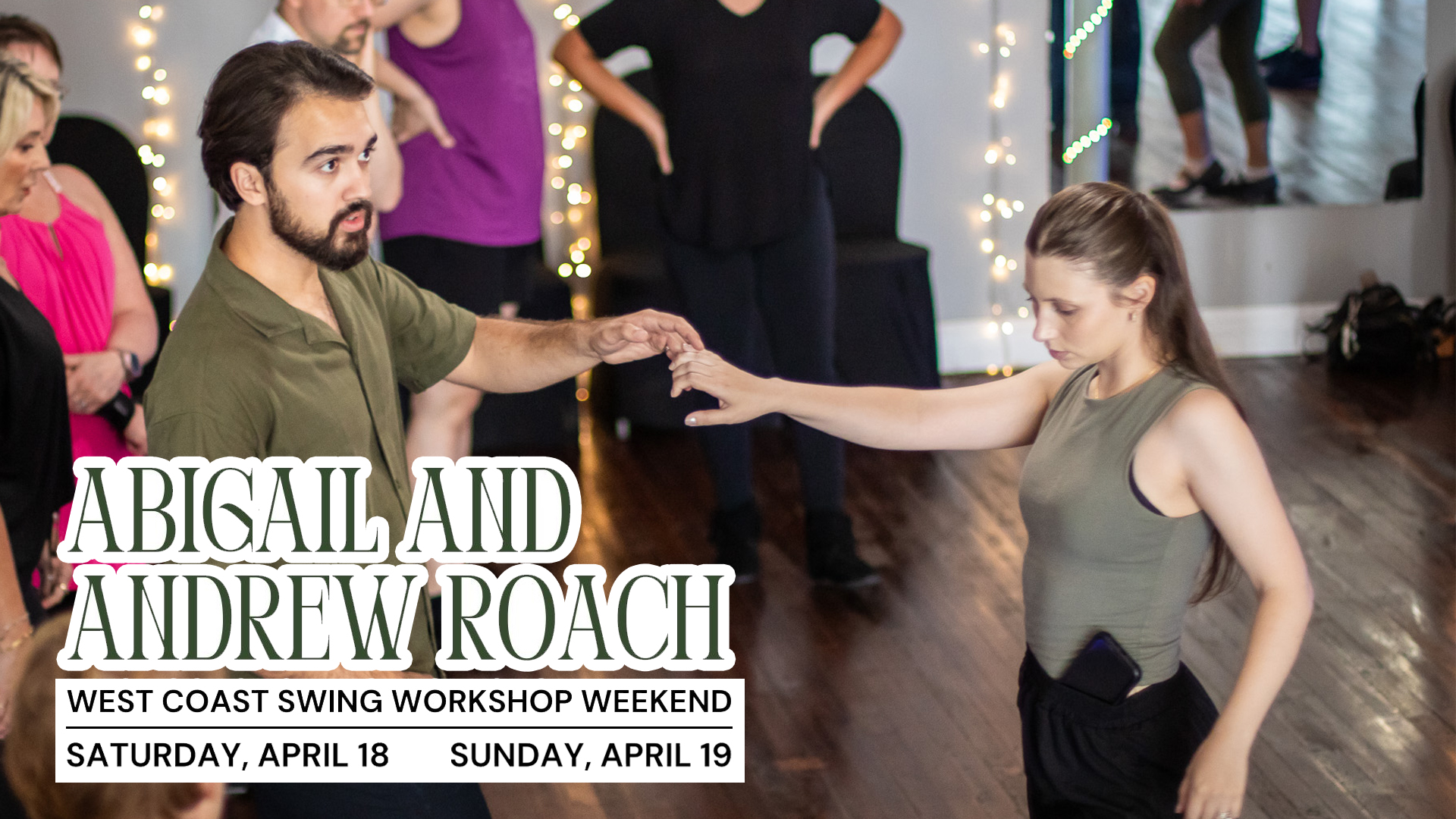 West Coast Swing Workshop Weekend with Abigail and Andrew Roach