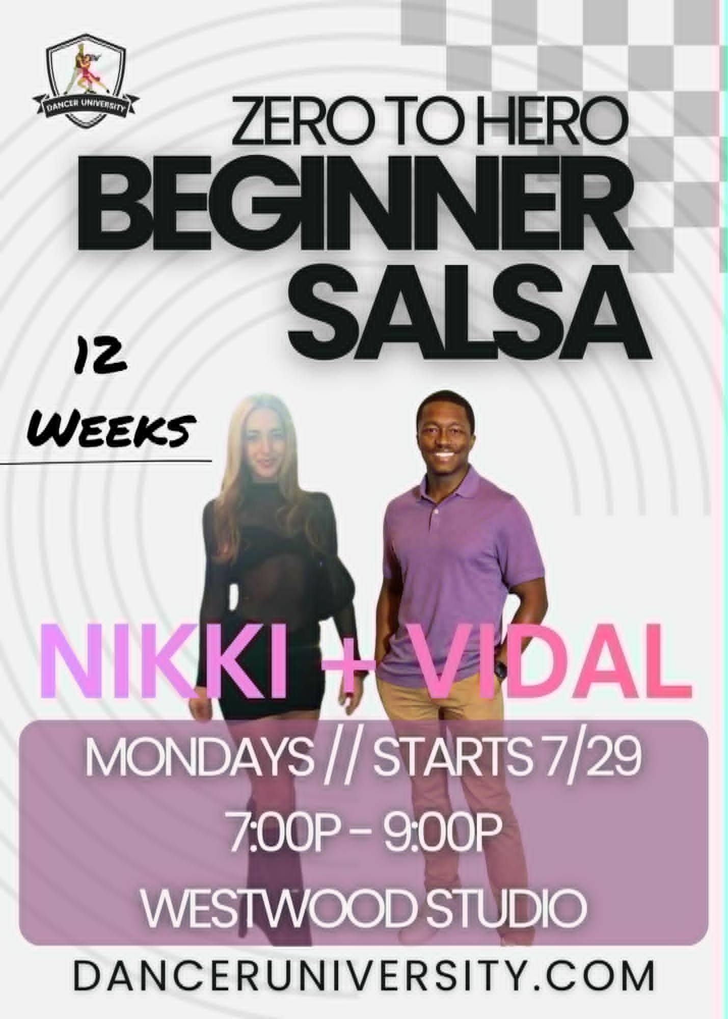12 Week - Beginner Salsa! 🔥