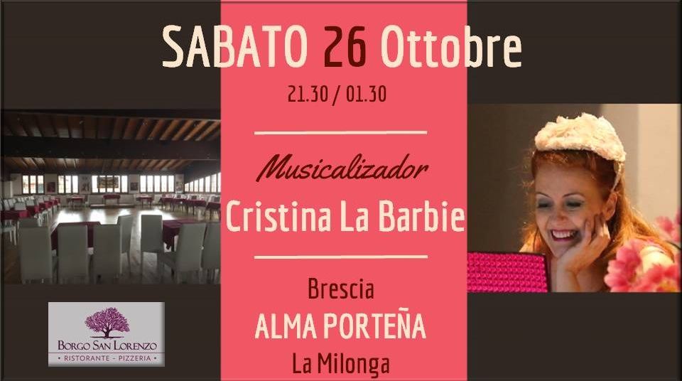 Alma Porteña - La milonga - Dj Cristina La Barbie