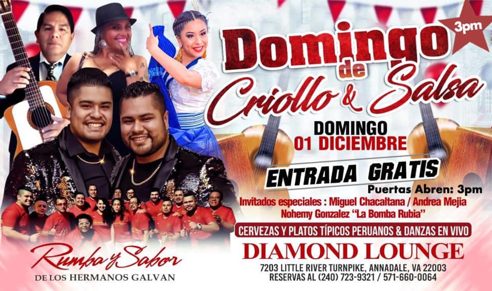 Domingo de Criollo & Salsa (Entrada Gratis)