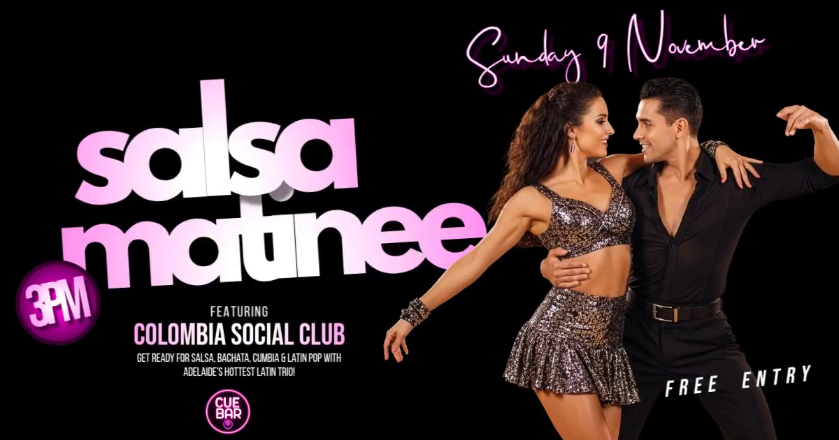 Salsa Matinee with Colombia Social Club Trio