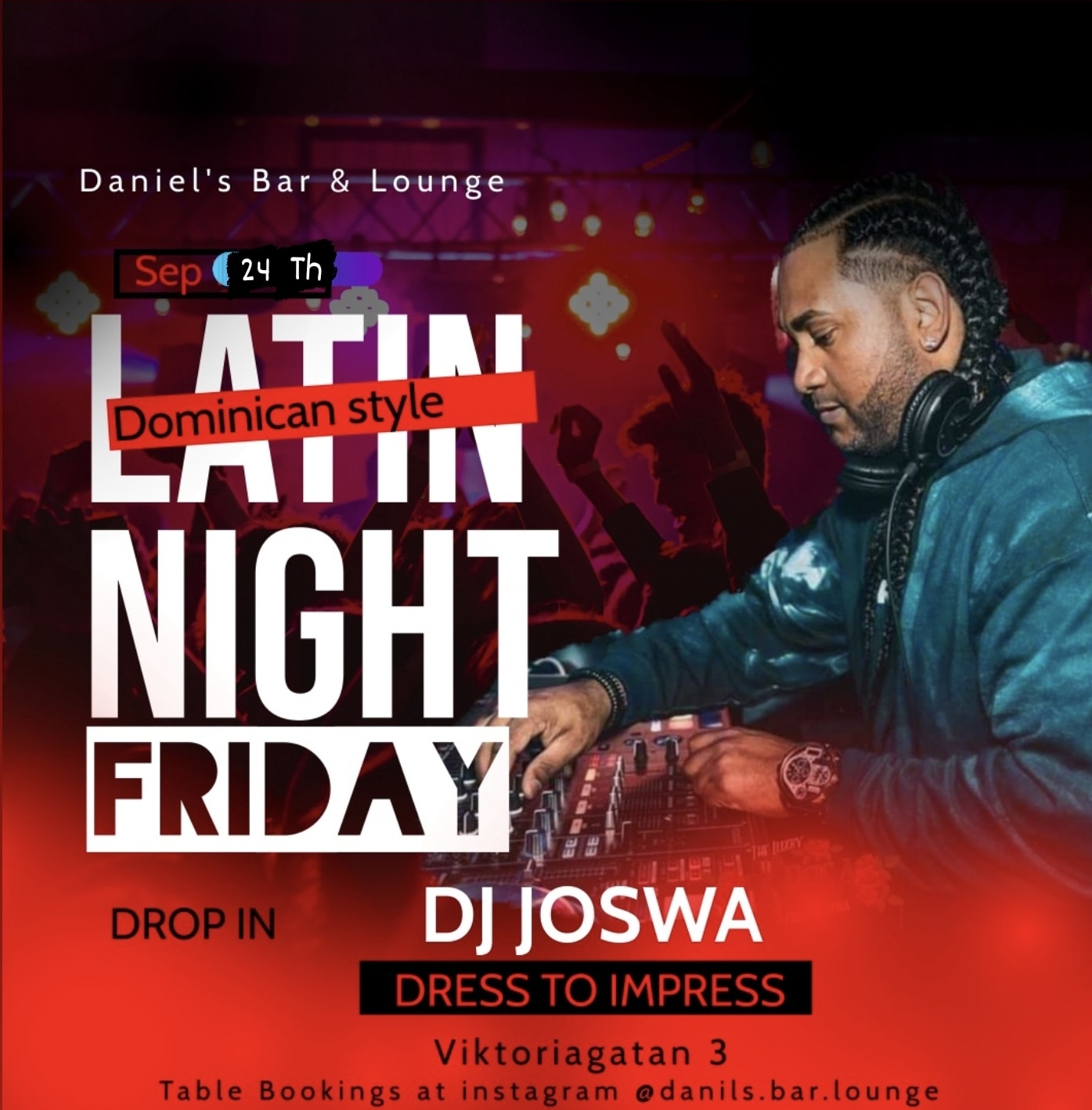 LATIN NIGHT DOMINICAN STYLE