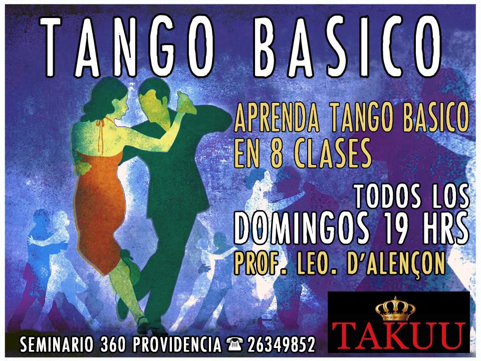 CLASES DE TANGO BASICO - QUIERES APRENDER?