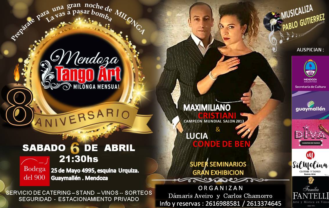 Milonga Aniversario TANGO ART