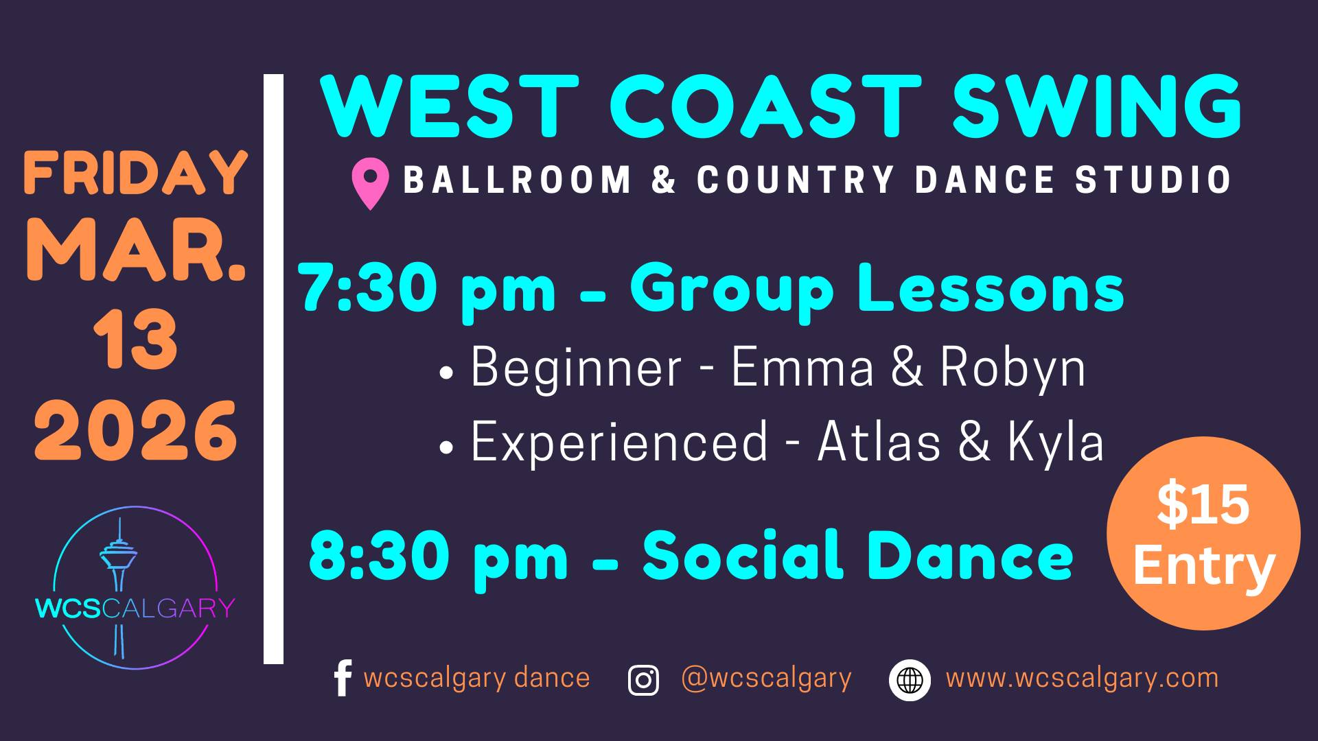 Friday Night Dance!