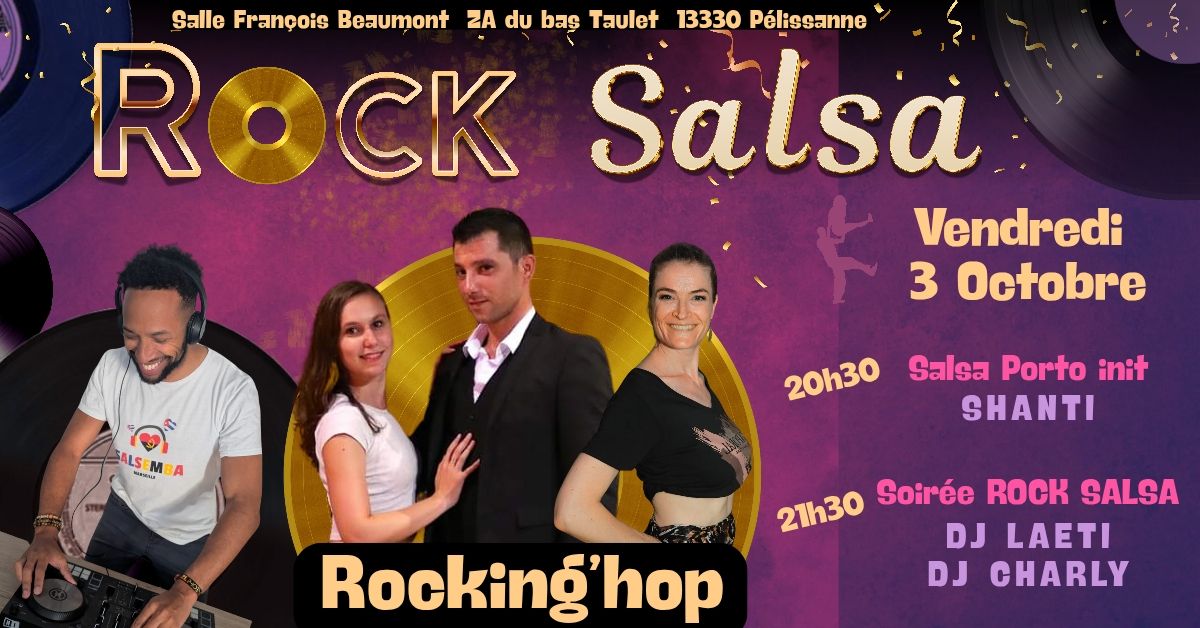 Soirée Rock Salsa vendredi 3 octobre