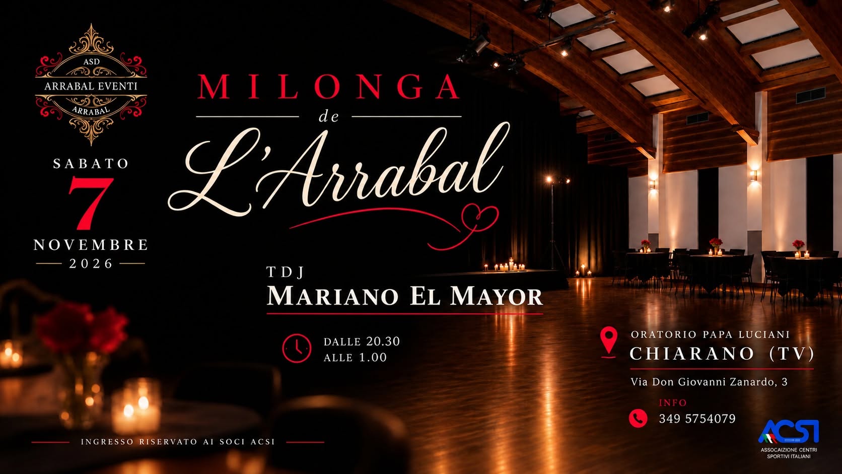 Milonga de l'Arrabal - Tdj Mariano El Mayor - Esposizione IneditoTango